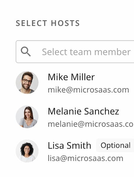 Advanced scheduling options